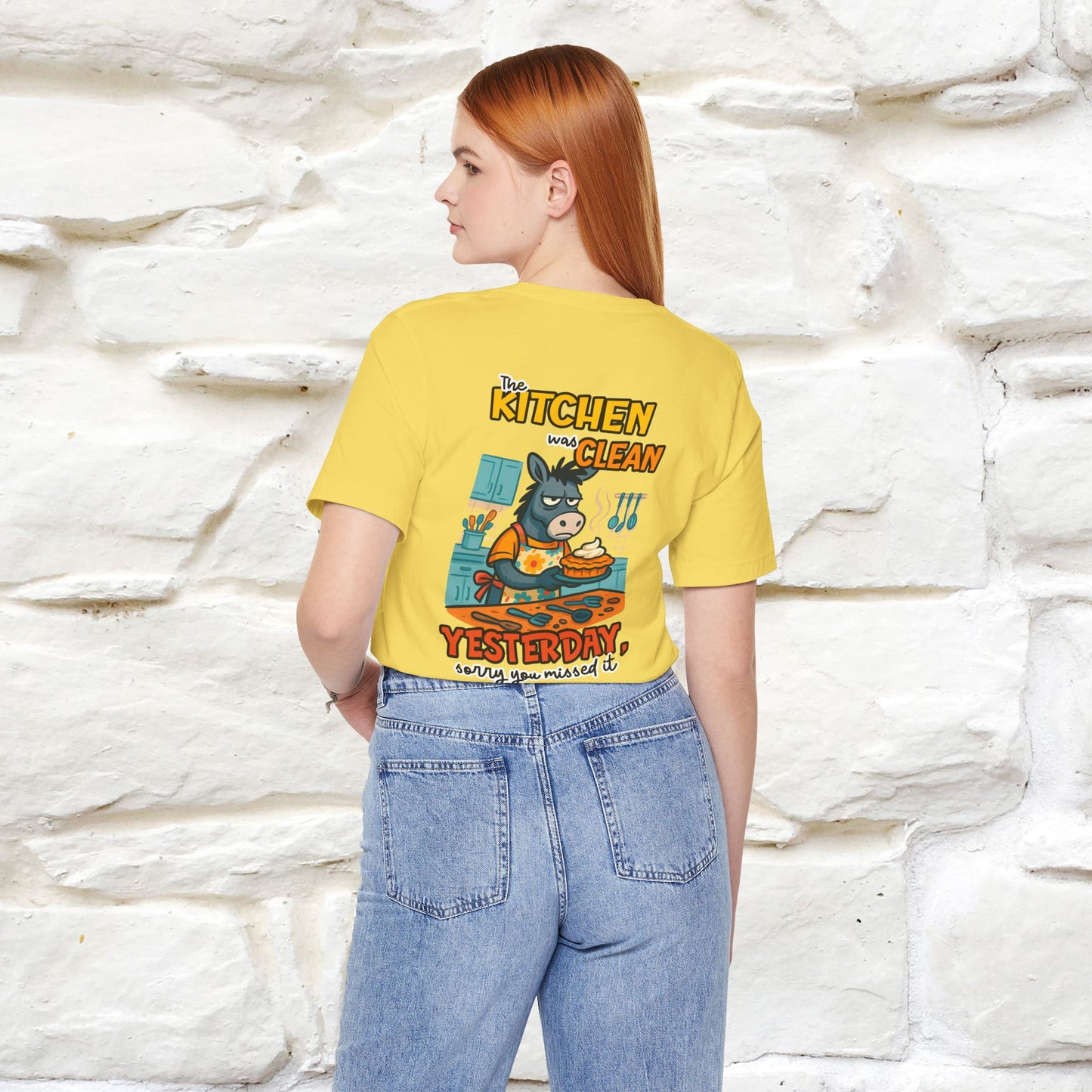 "The Kitchen Was Clean... " |Funny T-Shirt | Nunu&Miao Studio - Nunu&Miao Studio