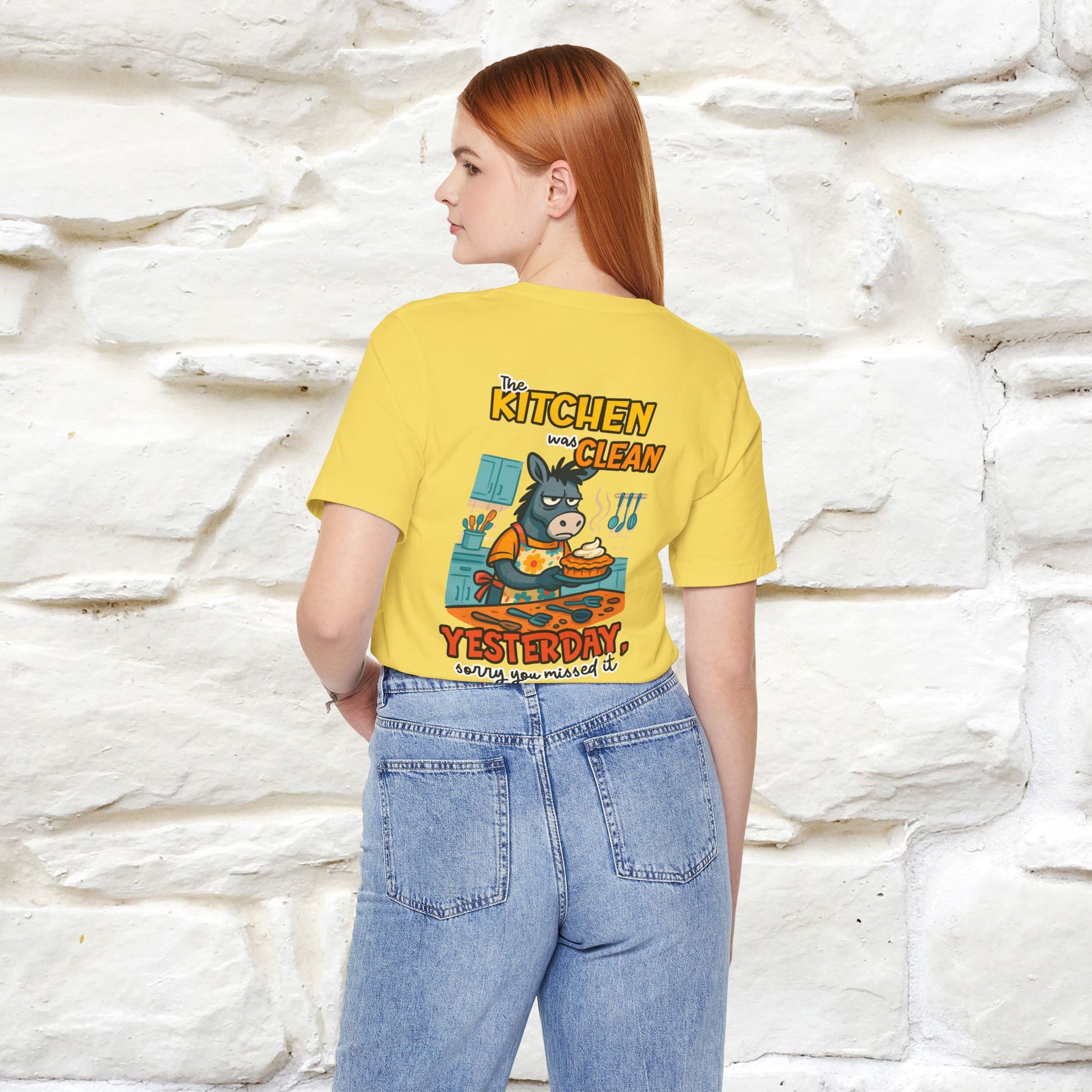 "The Kitchen Was Clean... " |Funny T-Shirt | Nunu&Miao Studio - Nunu&Miao Studio