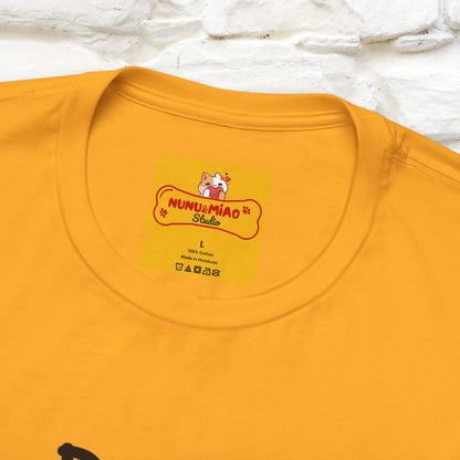 " Dogs Make Me Happy ..."  T-shirt |Nunu&Miao Studio - Nunu&Miao Studio