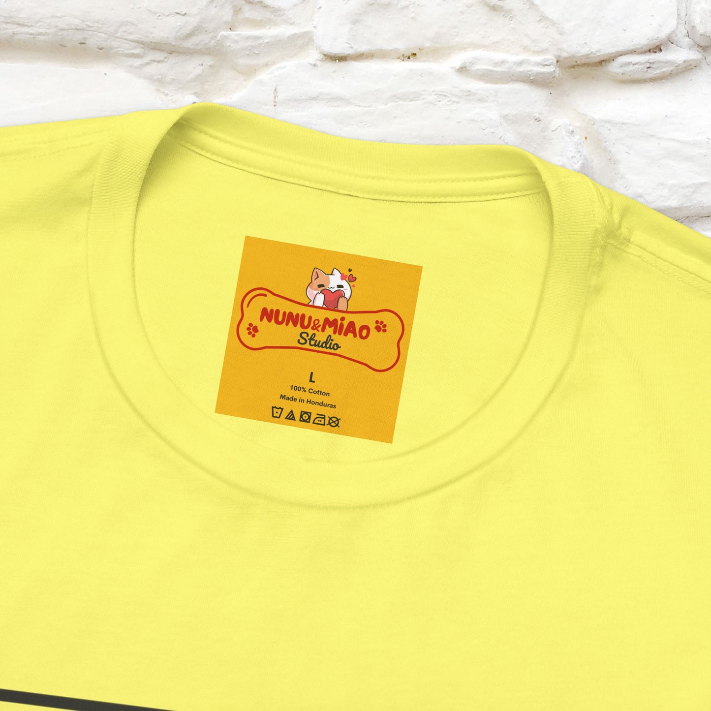 "Bad Cattitude" T-Shirt for Men & Women | 100% Cotton* - Nunu&Miao Studio