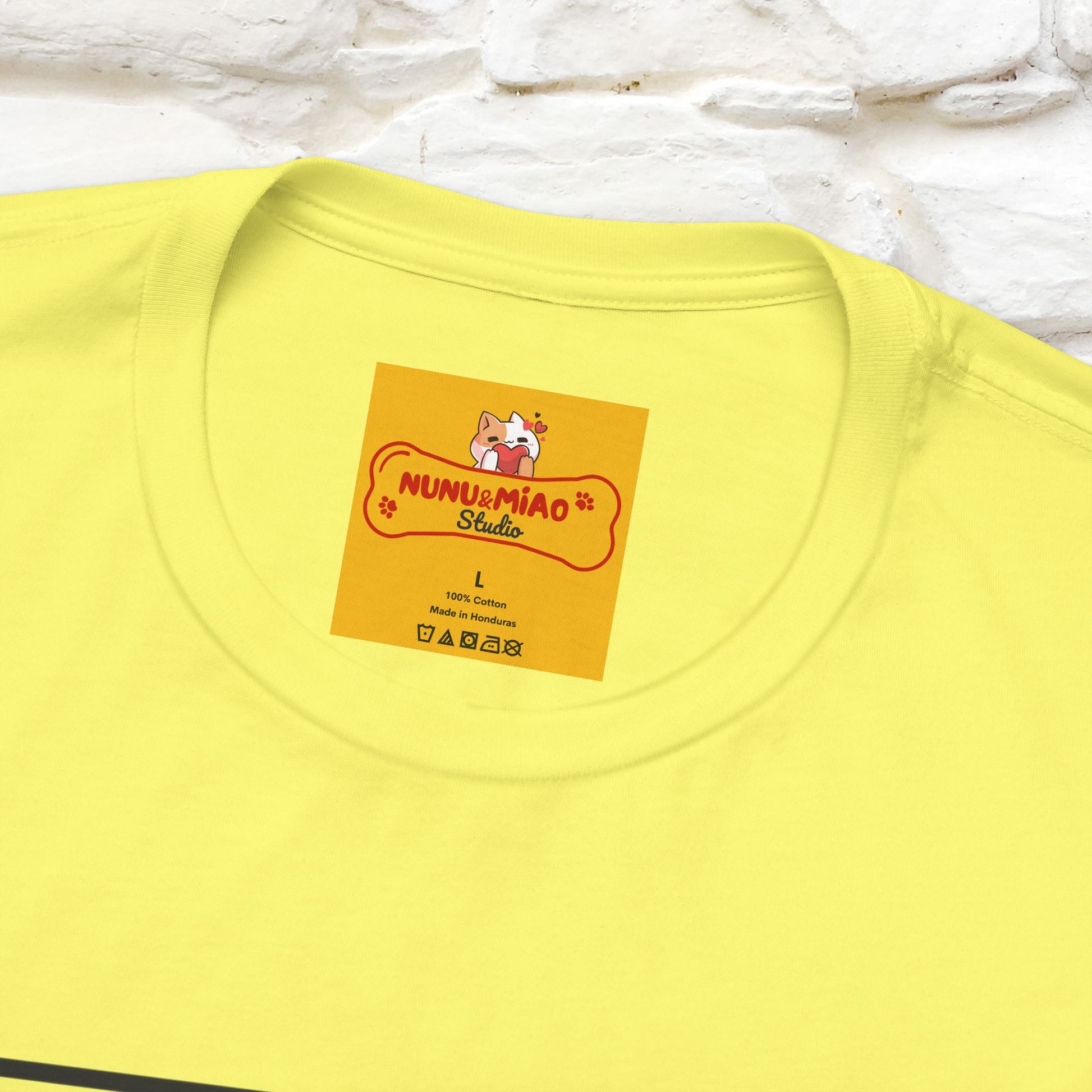 "Bad Cattitude" T-Shirt for Men & Women | 100% Cotton* - Nunu&Miao Studio