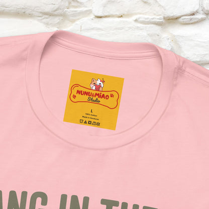 "Hang In There" Funny T-shirt |Nunu&Miao Studio - Nunu&Miao Studio
