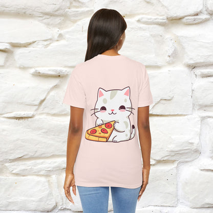 "I Love Pizza"| Cat T-shirt | Nunu&Miao Studio - Nunu&Miao Studio