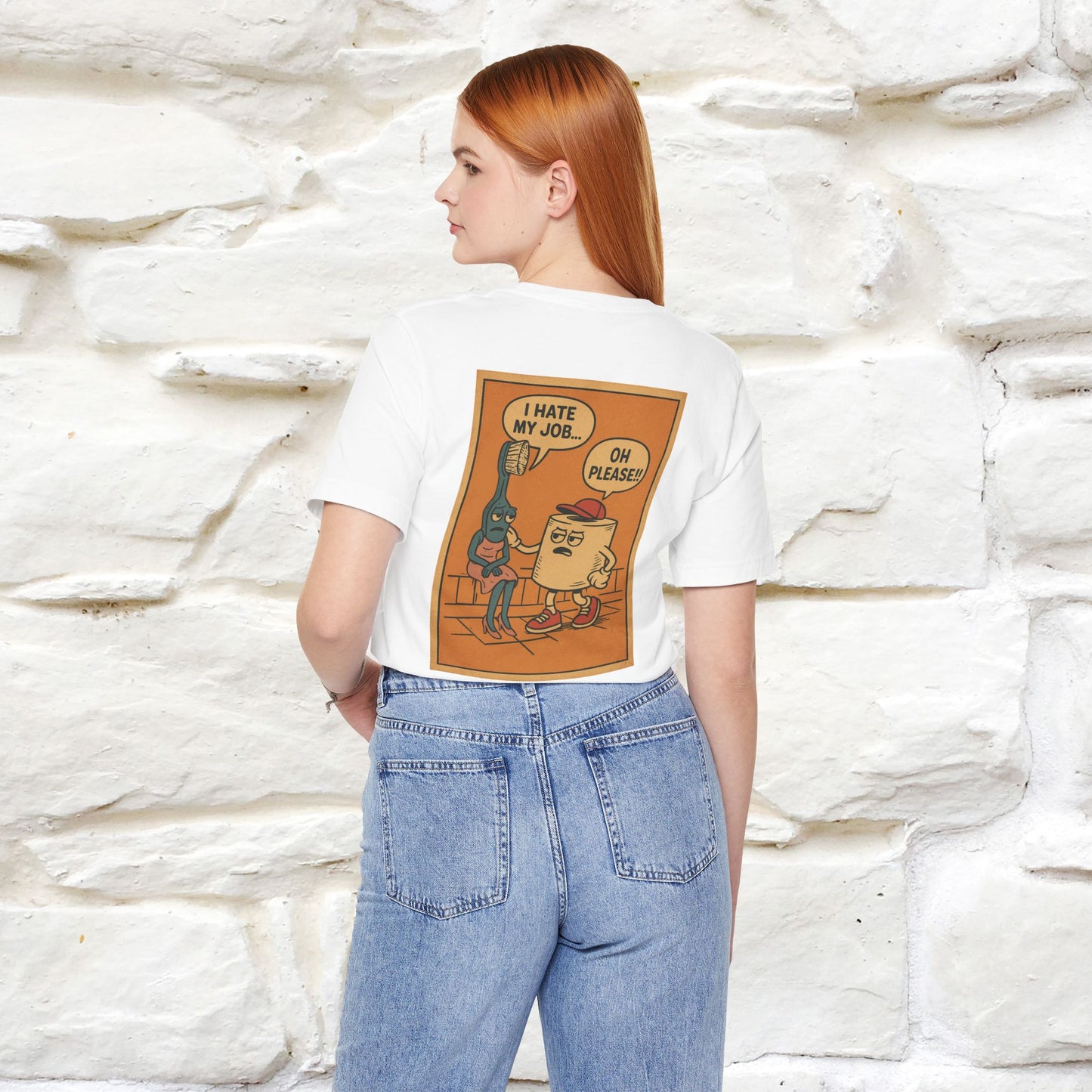 "I Hate My Job ... Oh Please" Funny Cat T-shirt |Nunu&Miao Studio - Nunu&Miao Studio