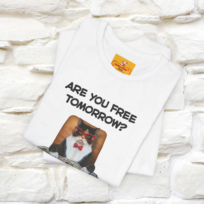 “Are You Fee Tomorrow?” | Cat T-Shirt | Nunu&Miao Studio