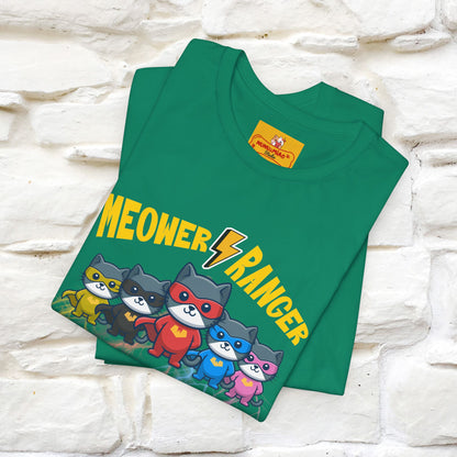 ''Meower Ranger''| CatT-Shirt | Nunu&Miao Studio - Nunu&Miao Studio