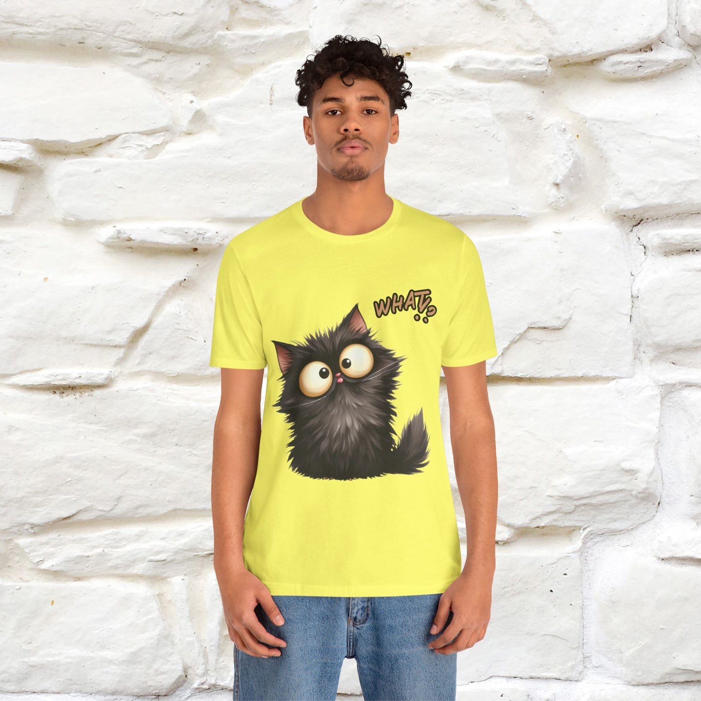 ''What ?'' | Cat T-Shirt  | Nunu&Miao Studio - Nunu&Miao Studio