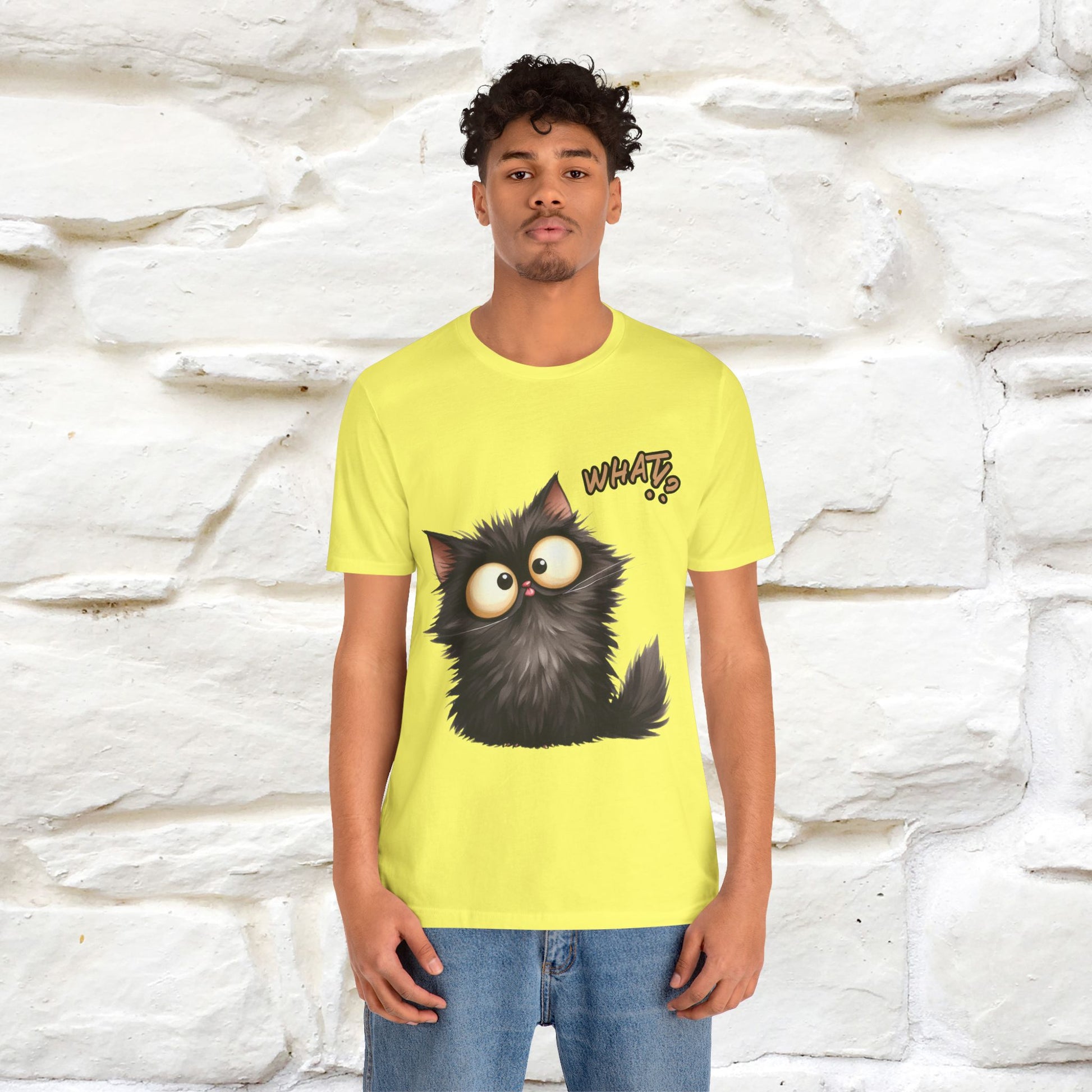 ''What ?'' | Cat T-Shirt  | Nunu&Miao Studio - Nunu&Miao Studio