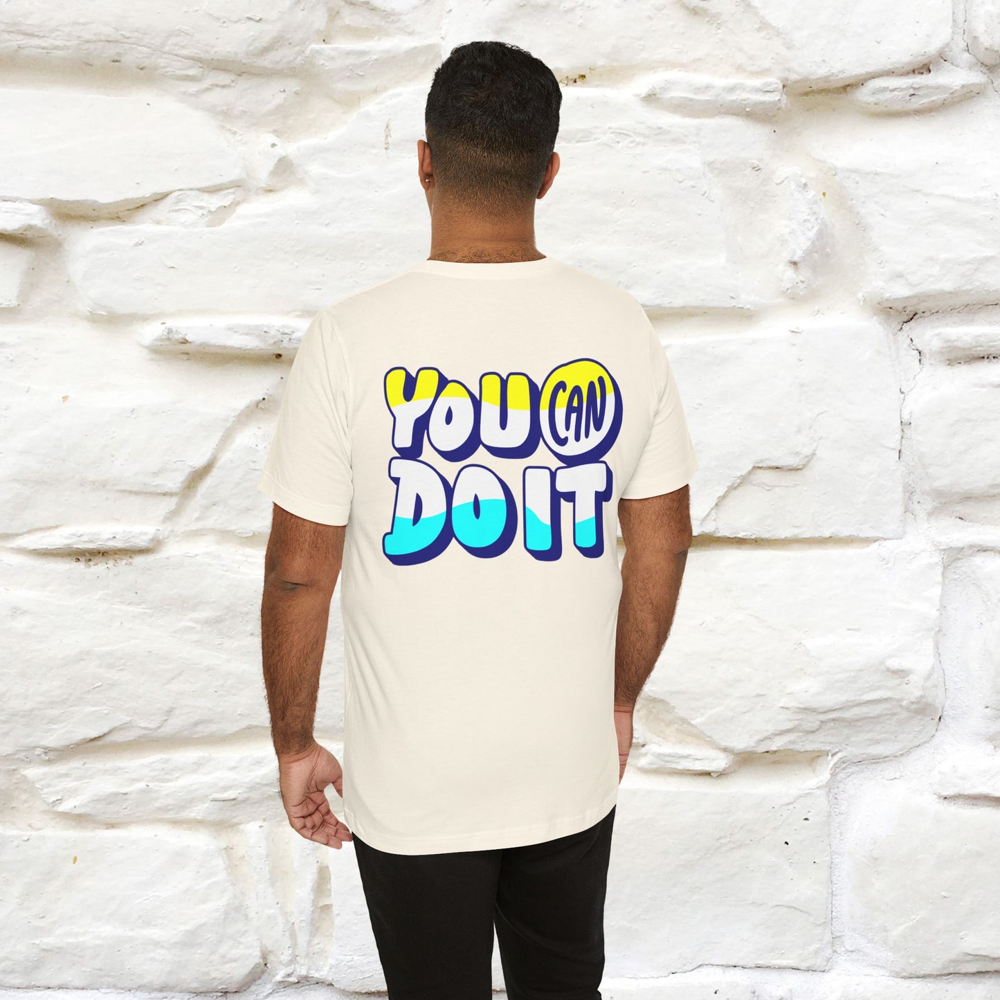 "You Can Do It'' | Front & Back Design | Nunu&Miao Studio - Nunu&Miao Studio