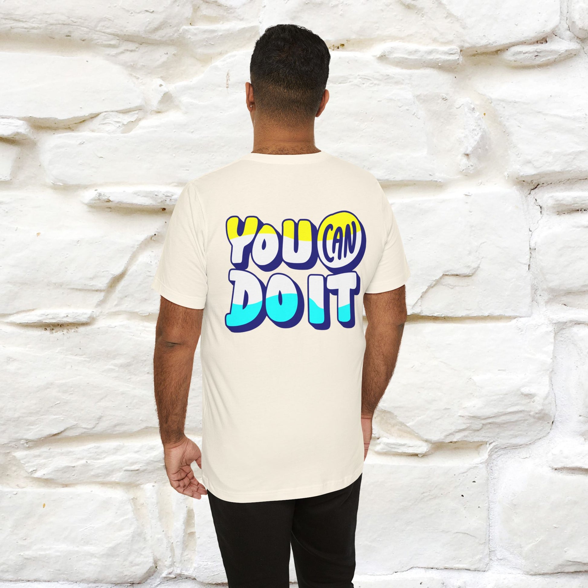 "You Can Do It'' | Front & Back Design | Nunu&Miao Studio - Nunu&Miao Studio