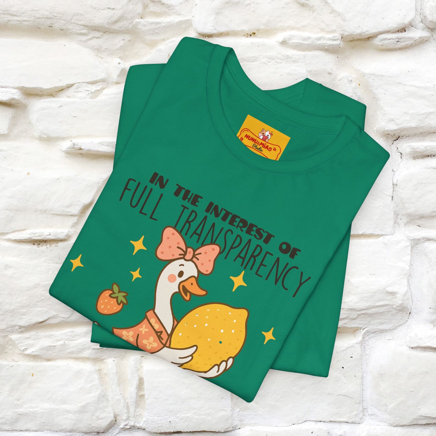 "It Was Not Easy Peasy" Funny T-shirt |Nunu&Miao Studio - Nunu&Miao Studio