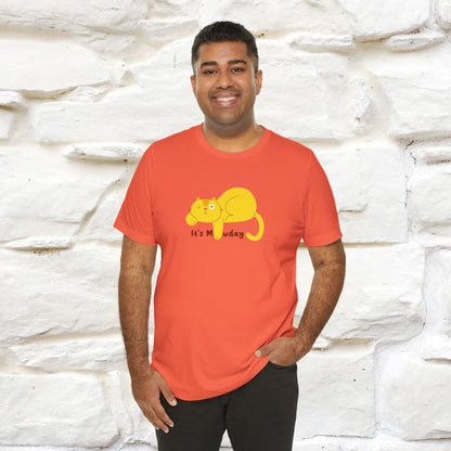 "It's Meawday" Cat T-shirt | Front & Back Design | Nunu&Miao Studio - Nunu&Miao Studio