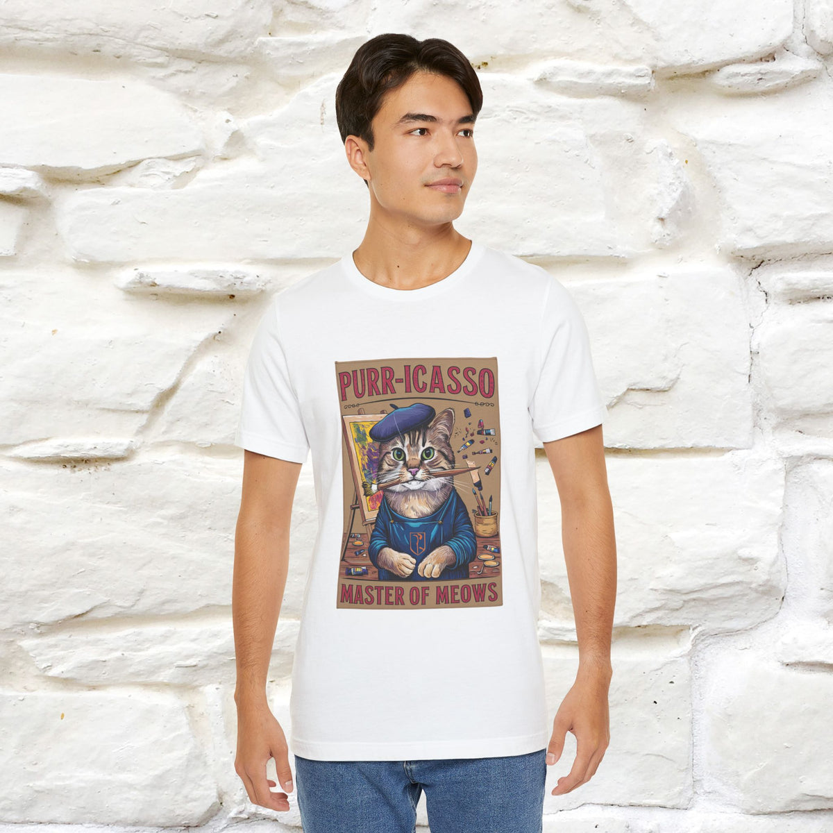 ''Purr-Icasso Masters Of Meows'' | CatT-Shirt | Nunu&Miao Studio