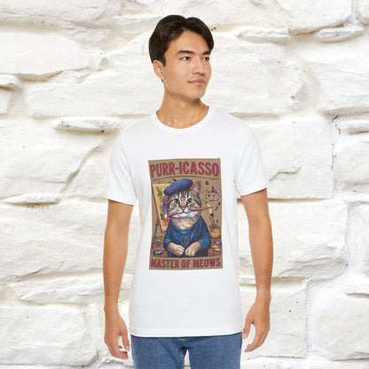 ''Purr-Icasso Masters Of Meows'' | CatT-Shirt | Nunu&Miao Studio