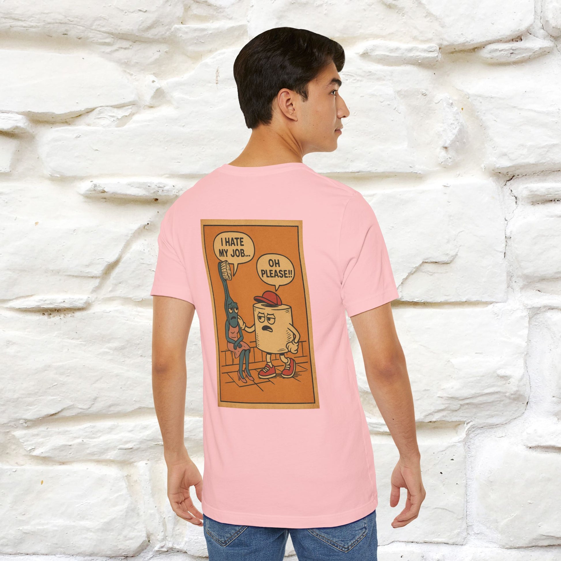 "I Hate My Job ... Oh Please" Funny Cat T-shirt |Nunu&Miao Studio - Nunu&Miao Studio