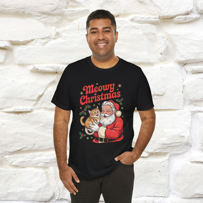 “Meowy Christmas” | Cat T-Shirt | Nunu&Miao Studio