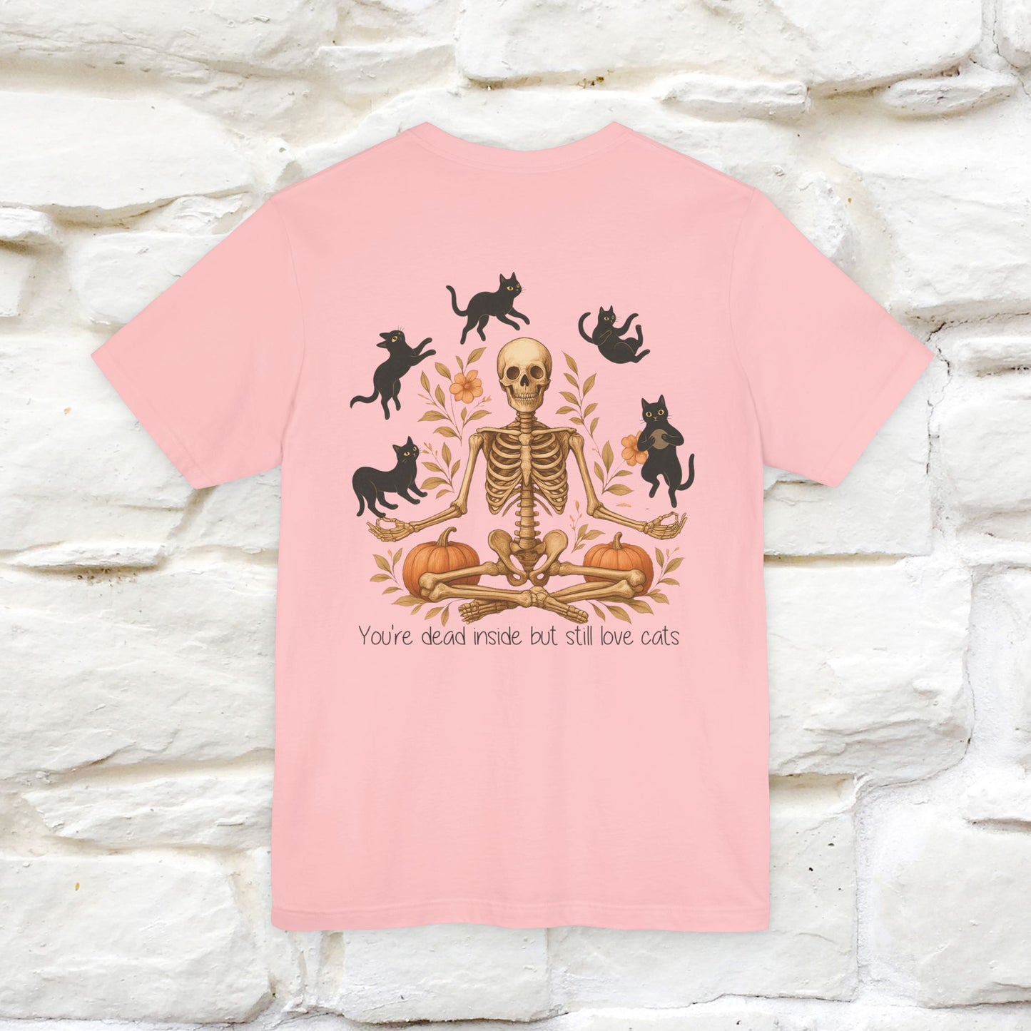 "You're Dead Inside But Still Love Cats " Halloween Cat T-shirt |Nunu&Miao Studio - Nunu&Miao Studio