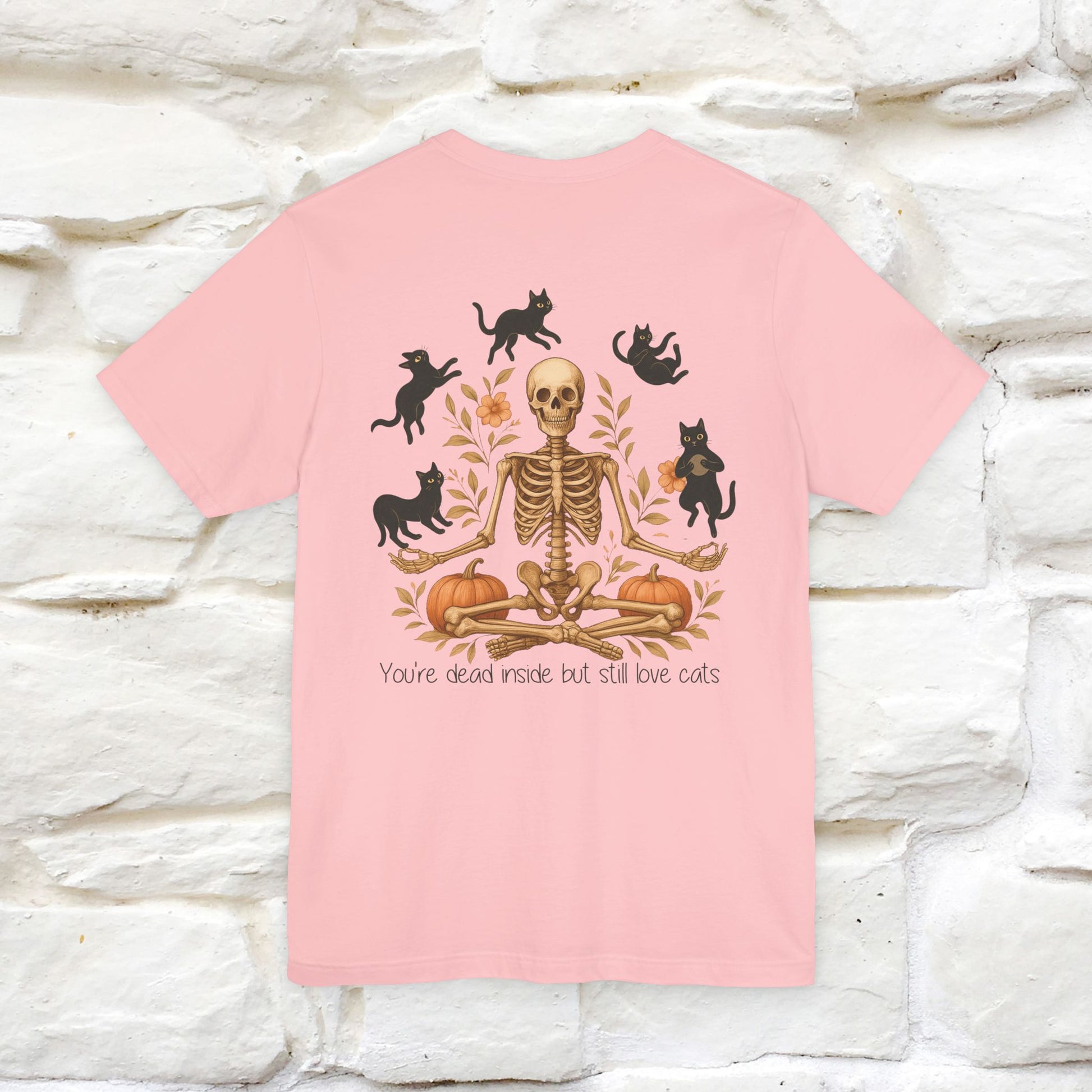 "You're Dead Inside But Still Love Cats " Halloween Cat T-shirt |Nunu&Miao Studio - Nunu&Miao Studio