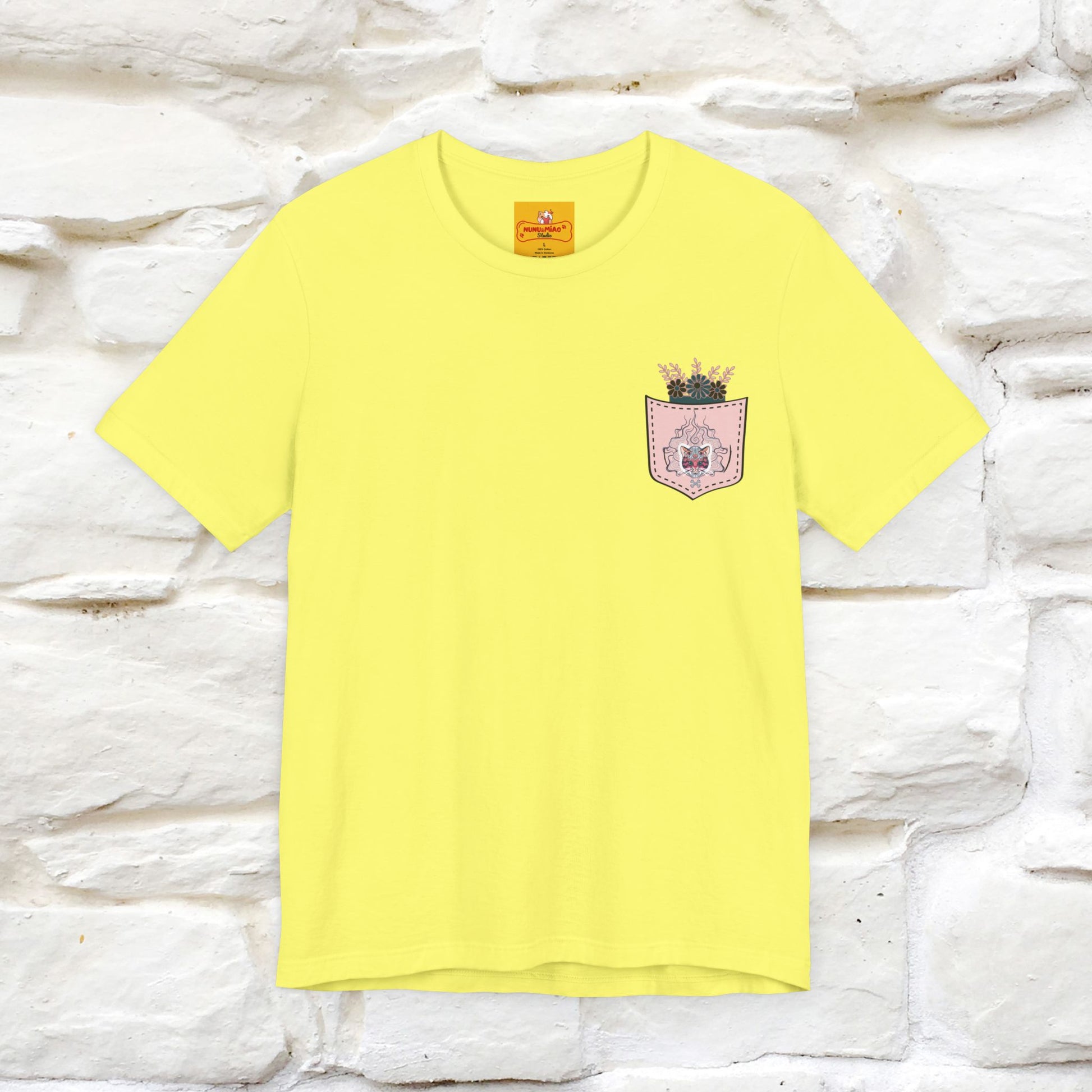 ''Air Fire Cat'' | Cat T-Shirt Front and Back Design | Nunu&Miao Studio - Nunu&Miao Studio