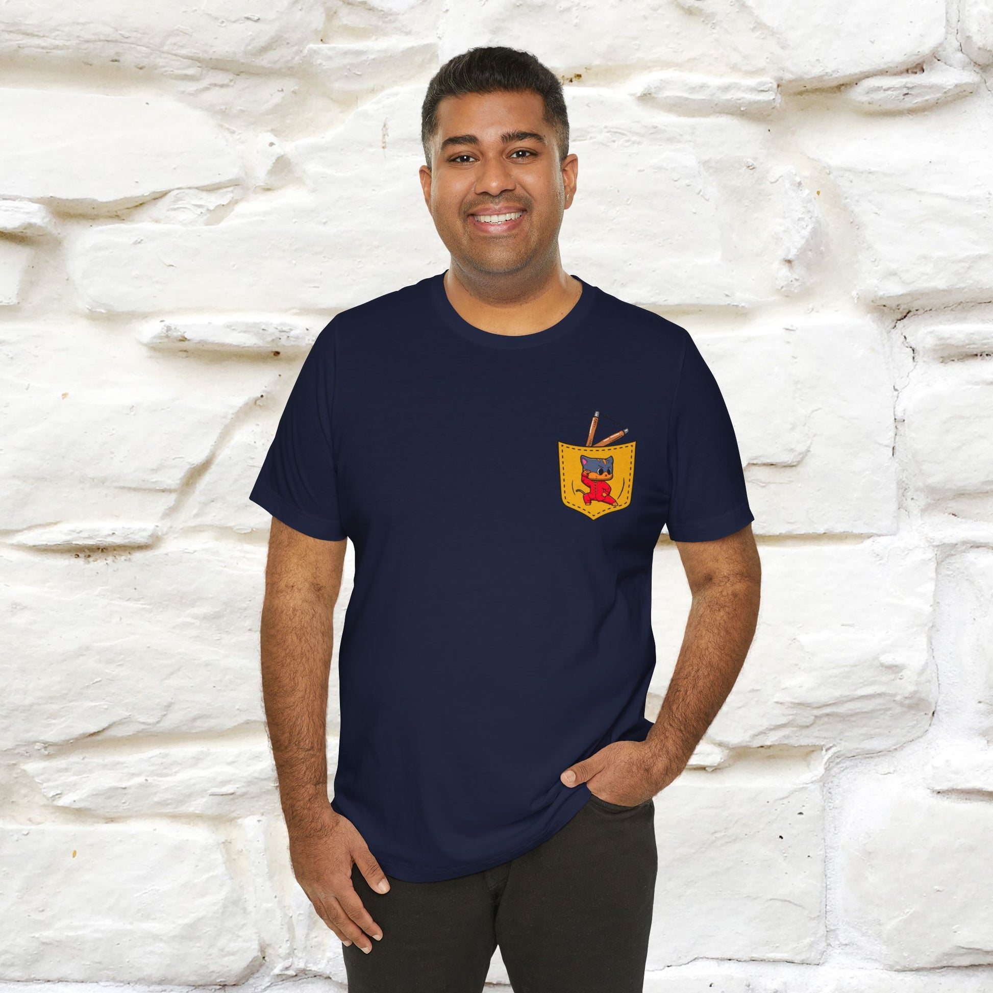 "Be Like Water: Cattitude Master | Cat T-Shirt |Nunu&Miao Studio - Nunu&Miao Studio