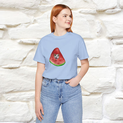 "Free Palestine" Cat T-shirt | Front & Back Design |Nunu&Miao Studio - Nunu&Miao Studio