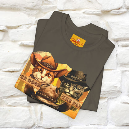 ''The Good, the Bad, and the Meow''| CatT-Shirt | Nunu&Miao Studio - Nunu&Miao Studio