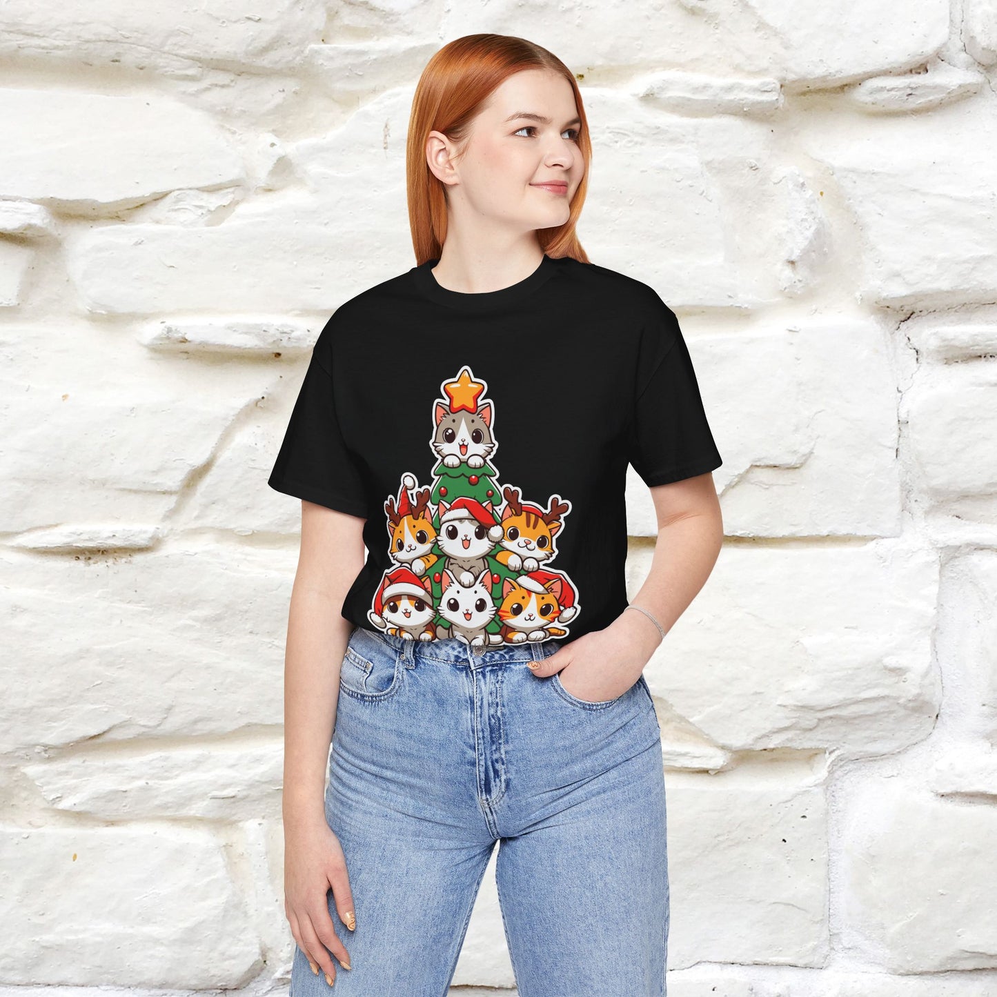 “Meowy Christmas” | Cat T-Shirt | Nunu&Miao Studio