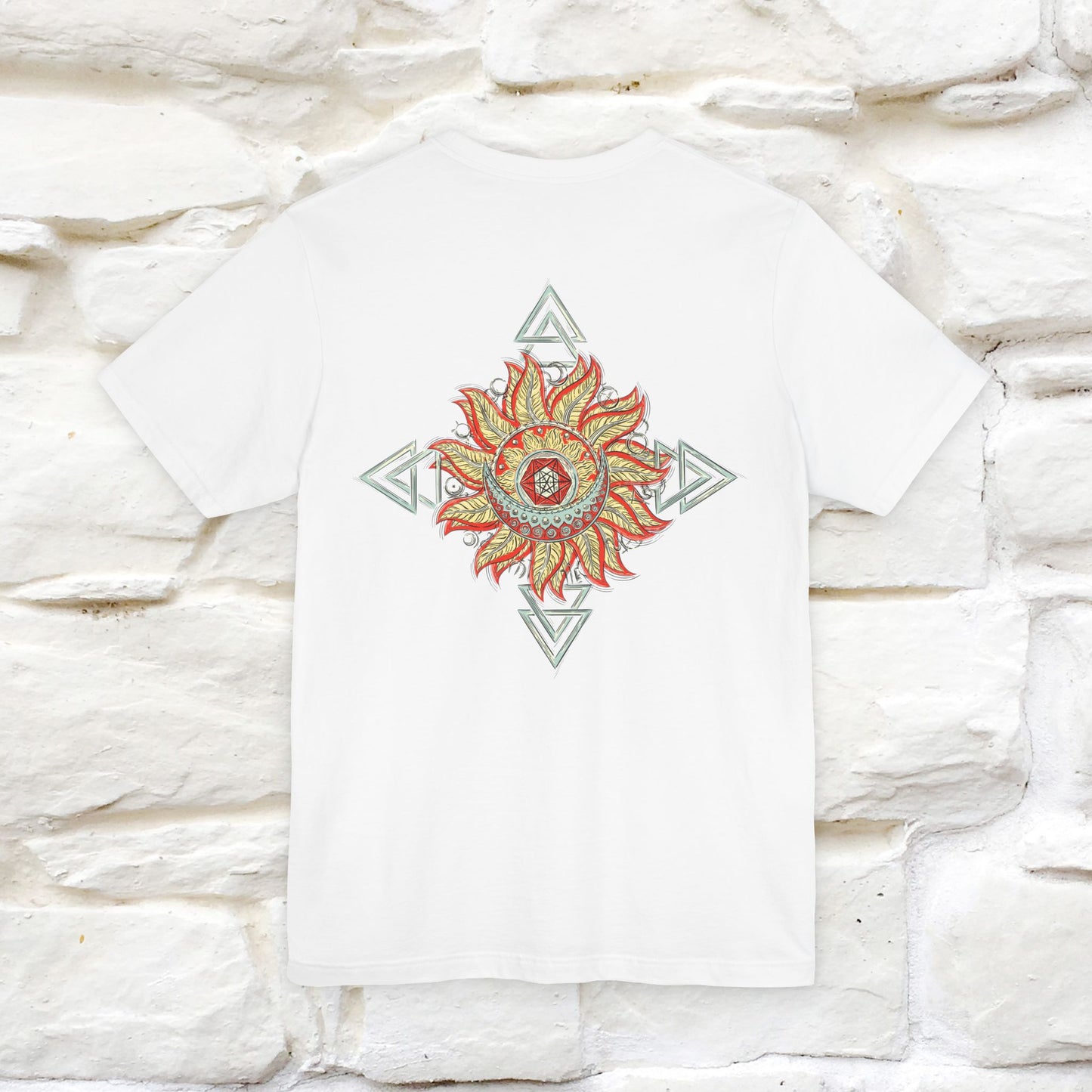 "The Third Eye'' Cat T-Shirt Front and Back Design | Nunu&Miao Studio - Nunu&Miao Studio