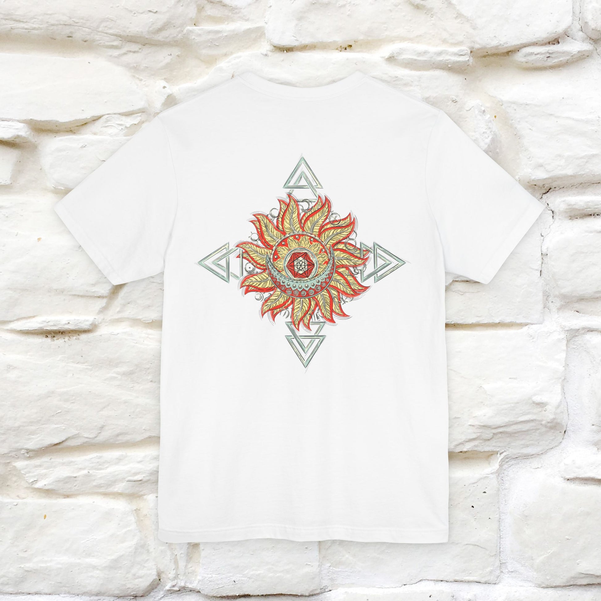 "The Third Eye'' Cat T-Shirt Front and Back Design | Nunu&Miao Studio - Nunu&Miao Studio