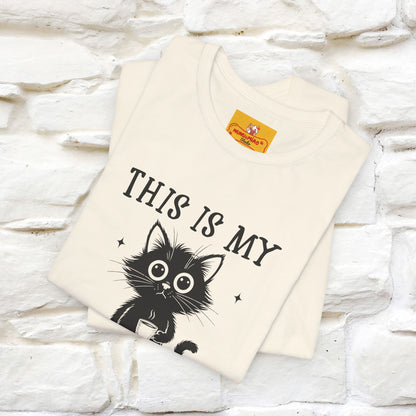 "This is My Awake Face" Cat T-Shirt | Funny Design | Nunu&Miao Studio