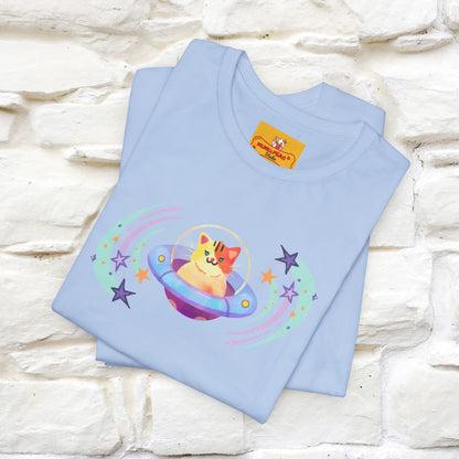 "Stay Positive'' Cat T-Shirt | Front & Back Design | Nunu&Miao Studio - Nunu&Miao Studio