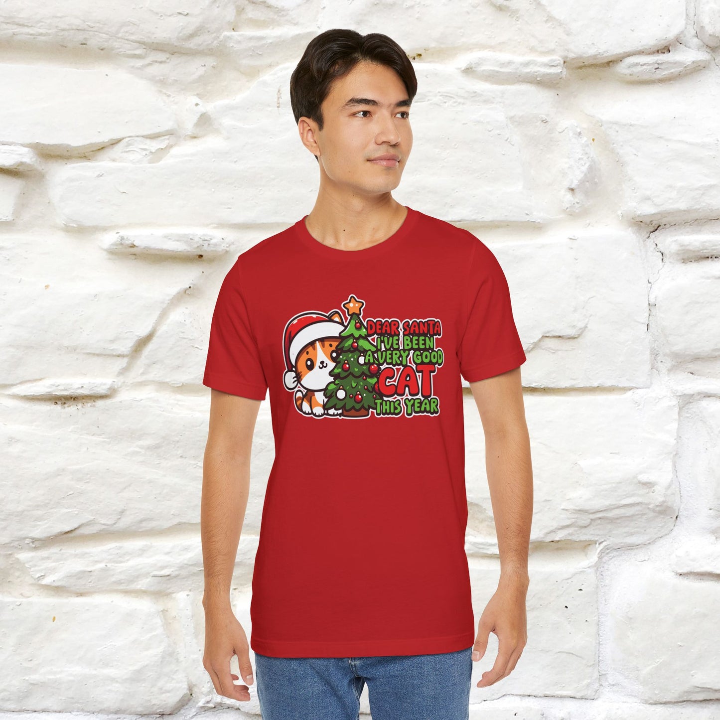 “Dear Santa, I'v Been a Very Good Cat..” | Cat T-Shirt | Nunu&Miao Studio