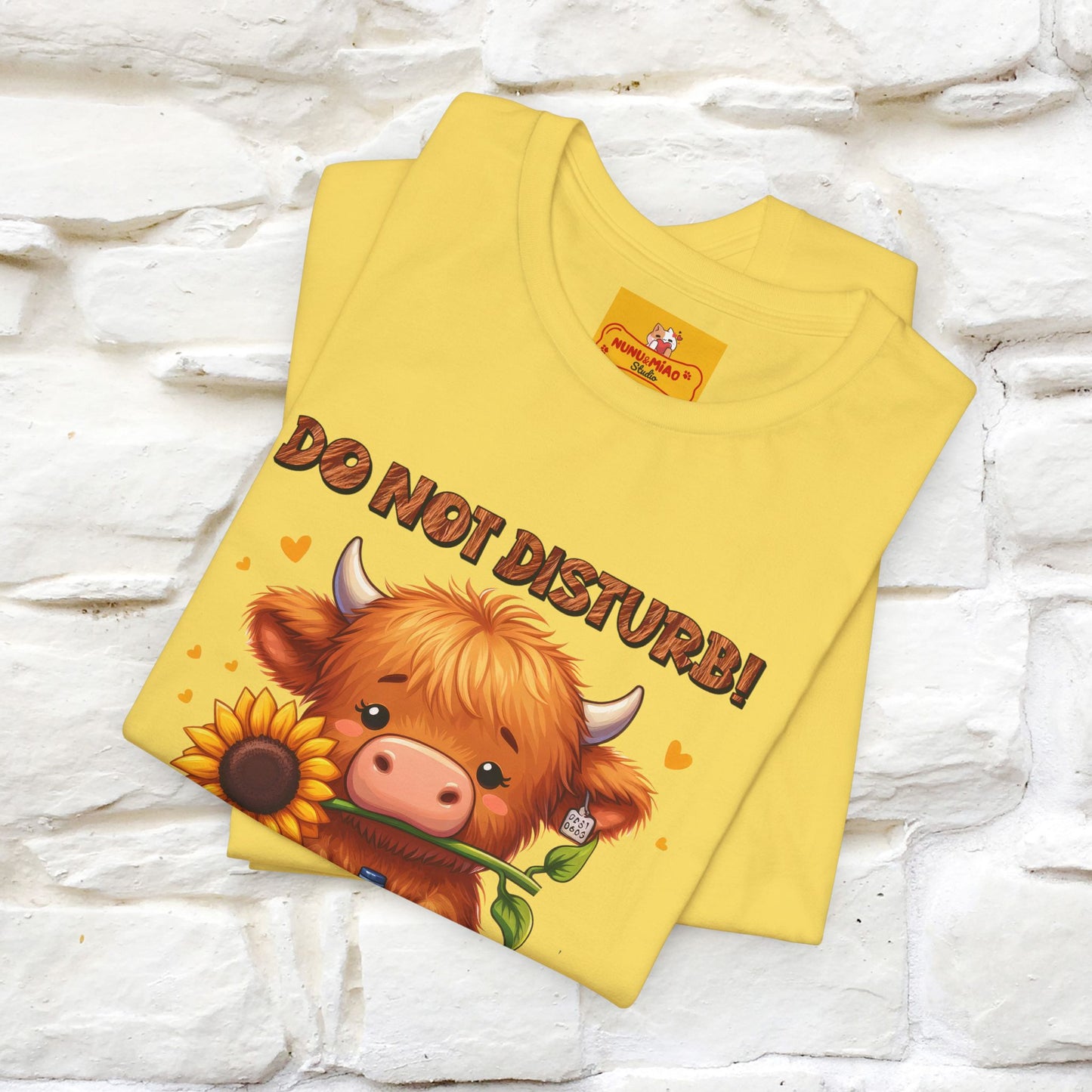 "Do Not Disturb... " |Funny T-Shirt | Nunu&Miao Studio