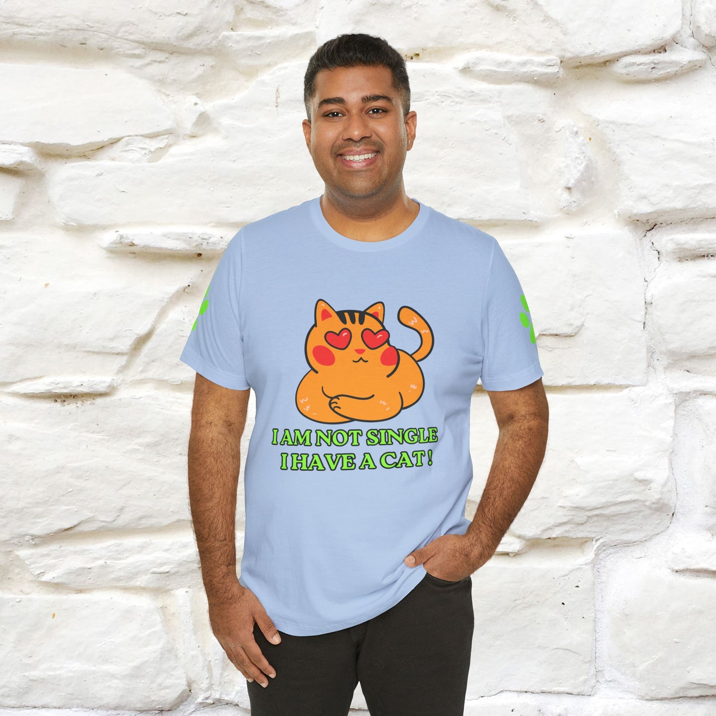 ''I’m Not Single, I Have a Cat'' |Cat Shirt | Nunu&Miao Studio - Nunu&Miao Studio