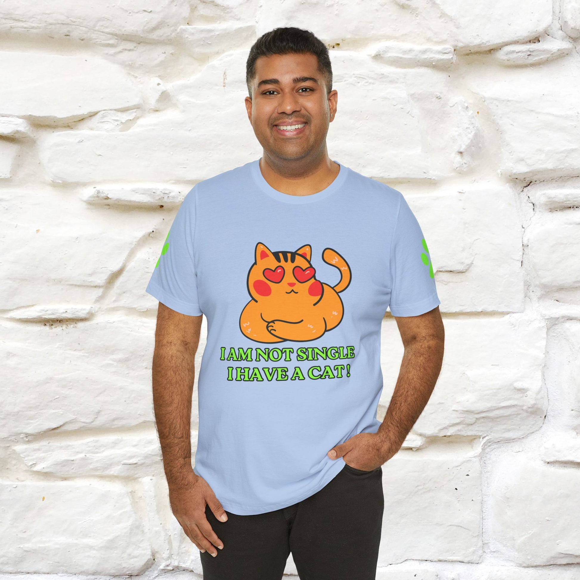 ''I’m Not Single, I Have a Cat'' |Cat Shirt | Nunu&Miao Studio - Nunu&Miao Studio