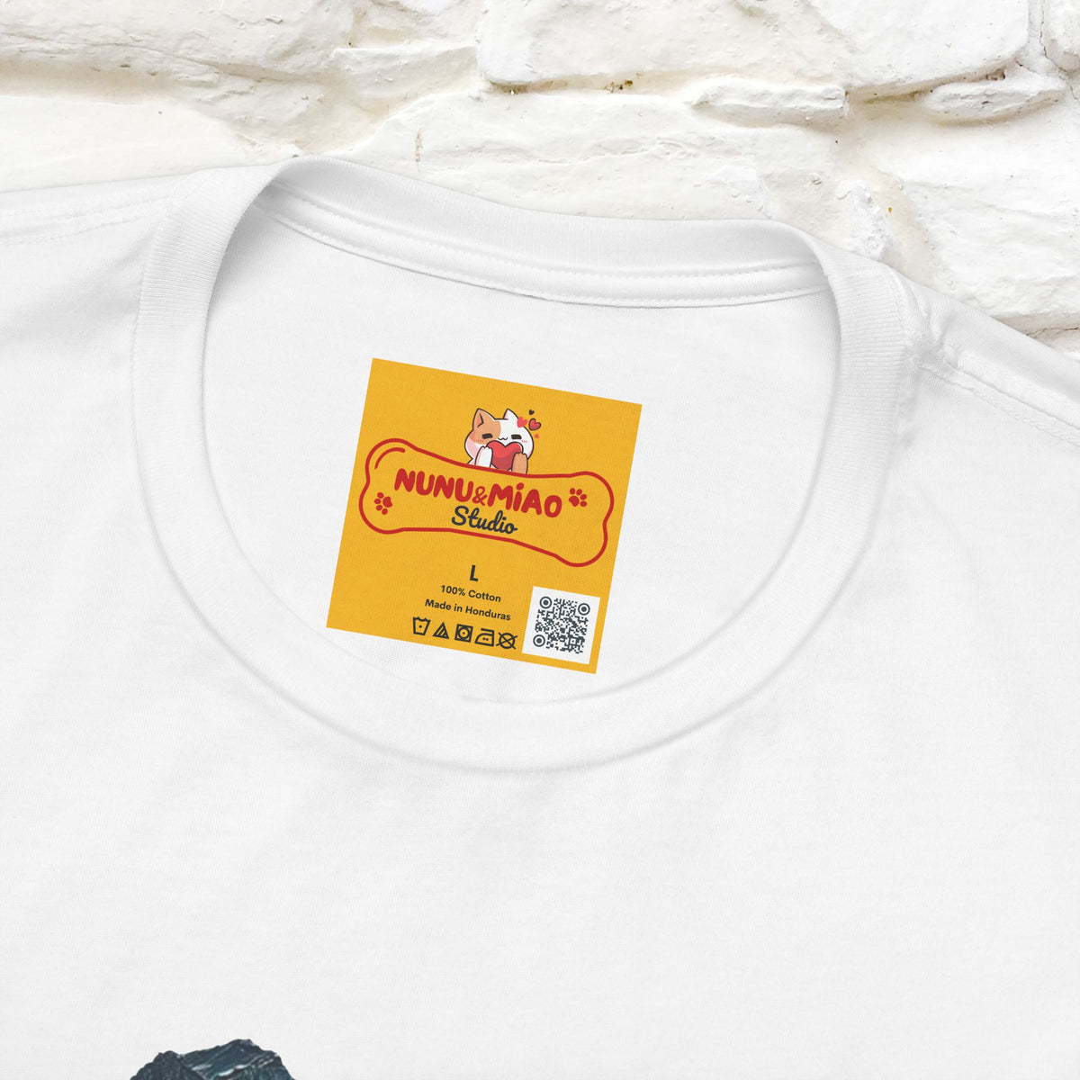 “Miaoolight.” | Cat T-Shirt | Front & Back Design | Nunu&Miao Studio