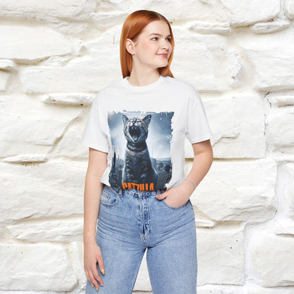 Catzilla T-Shirt | Cat T-Shirt | Nunu&Miao Studio - Nunu&Miao Studio