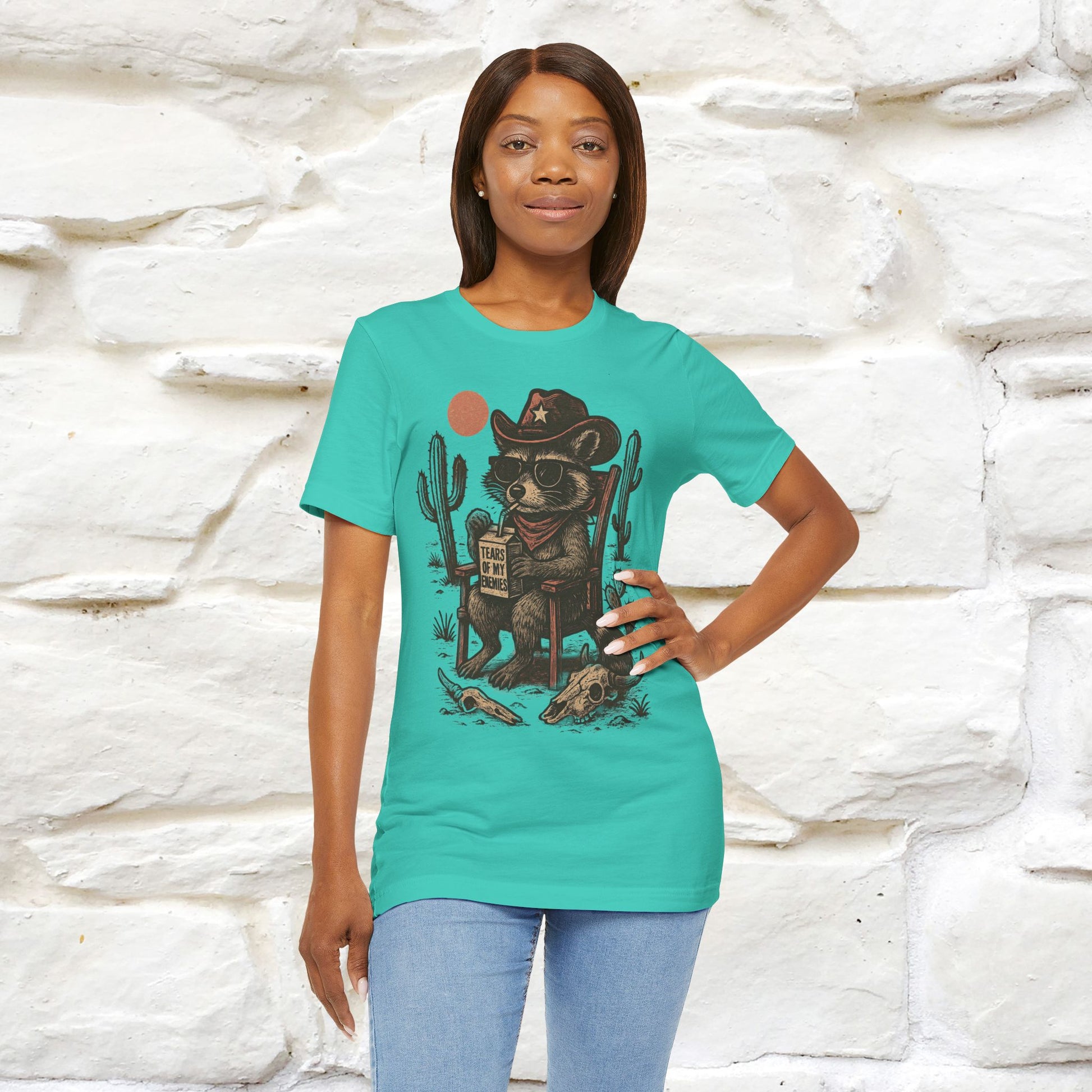 "Tears Of My Enemies" Cat T-shirt |Nunu&Miao Studio - Nunu&Miao Studio