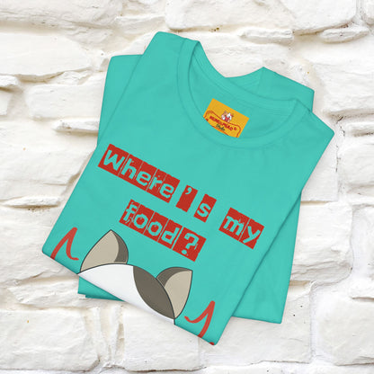 ''Where Is My ....?"  Cat T-shirt| Nunu&Miao Studio - Nunu&Miao Studio