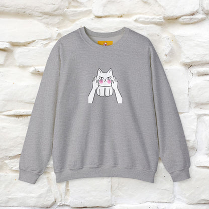 ''Leave Me Alone'' |Cat Sweatshirt | Nunu&Miao Studio