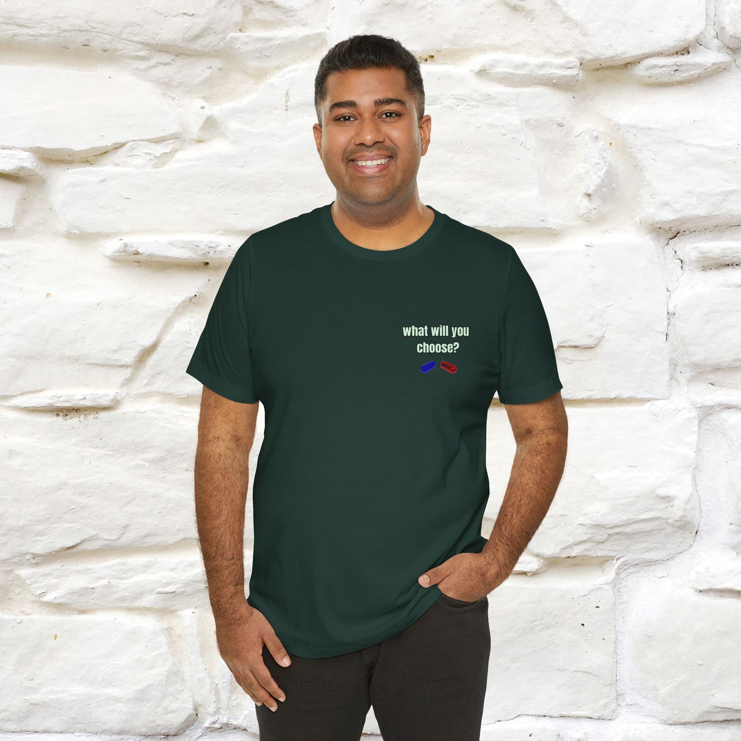 The Catrix: What Will You Choose?  | Cat T-Shirt |Nunu&Miao Studio - Nunu&Miao Studio