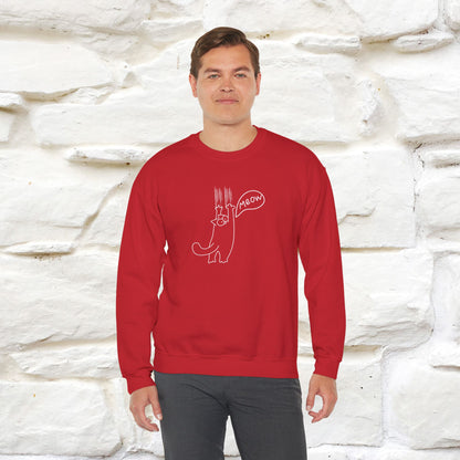 ''Meow.'' |Cat Sweatshirt | Nunu&Miao Studio