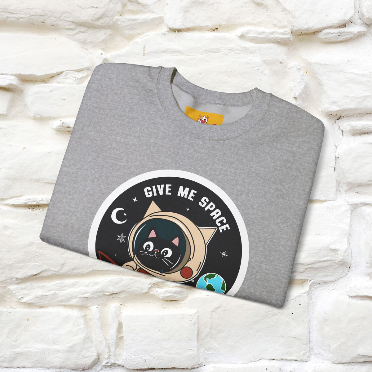 ''Give Me Space'' |Cat Sweatshirt | Nunu&Miao Studio