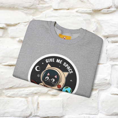 ''Give Me Space'' |Cat Sweatshirt | Nunu&Miao Studio