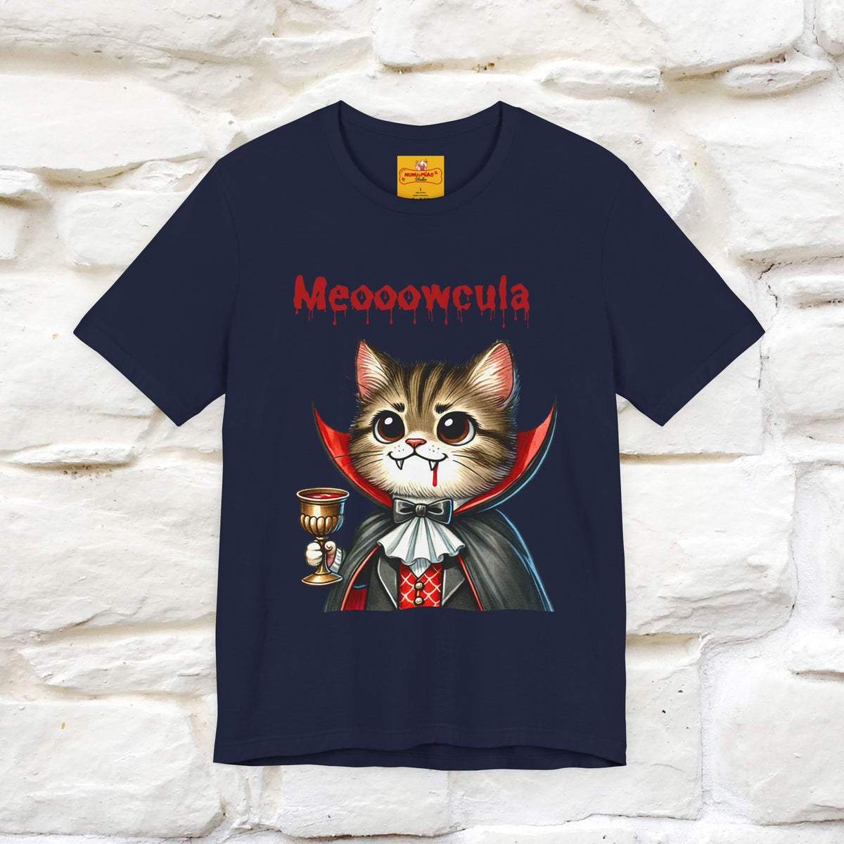 "Meooowcula" Cat T-shirt |Nunu&Miao Studio