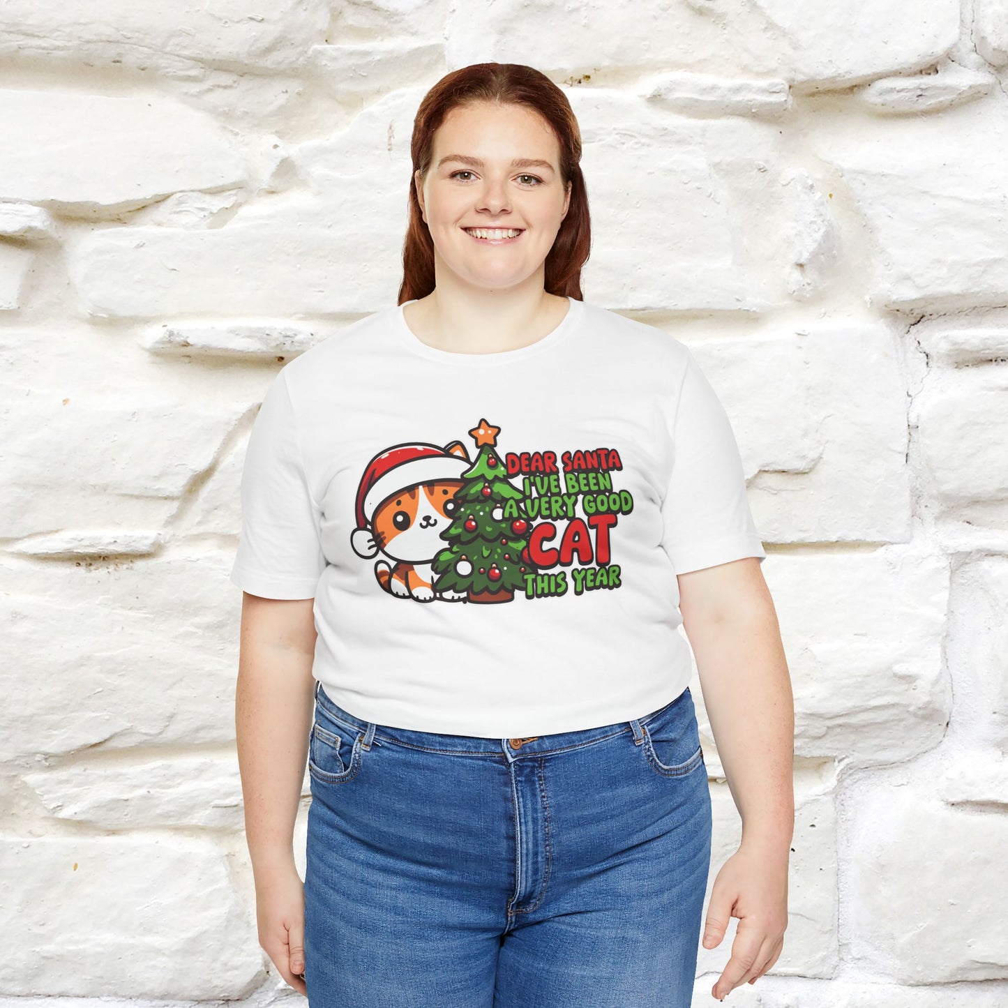 “Dear Santa, I'v Been a Very Good Cat..” | Cat T-Shirt | Nunu&Miao Studio