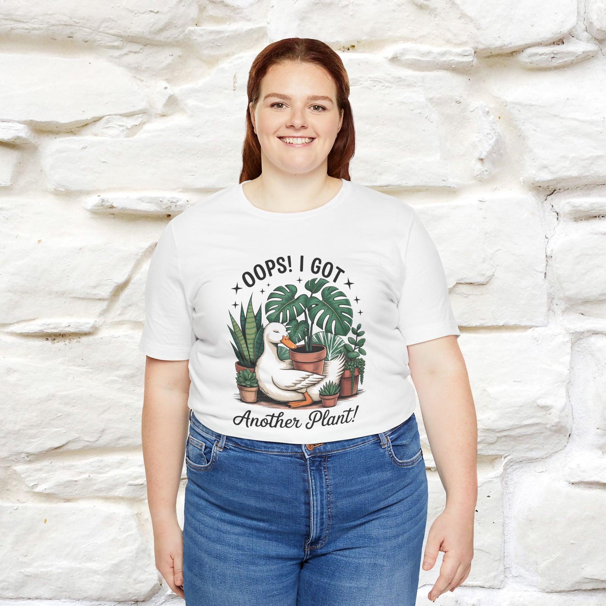 "Oops! I Got Another Plant" Plant T-shirt |Nunu&Miao Studio - Nunu&Miao Studio
