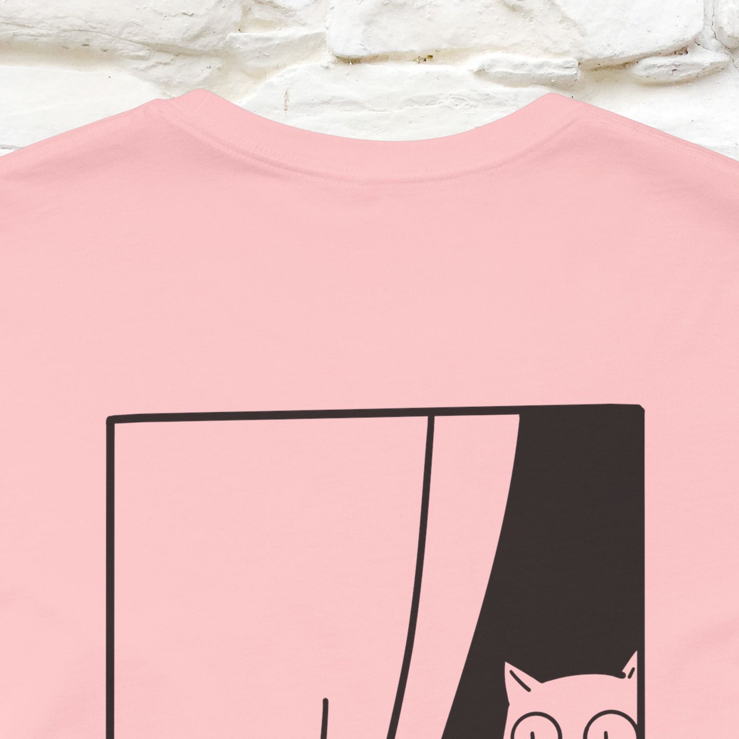 “Don’t trust atoms… they make up everything.” |  Cat T-Shirt | Front & Back Design | Nunu&Miao Studio