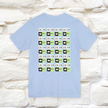 “Miaooo” | Cat T-Shirt | Front & Back Design | Nunu&Miao Studio