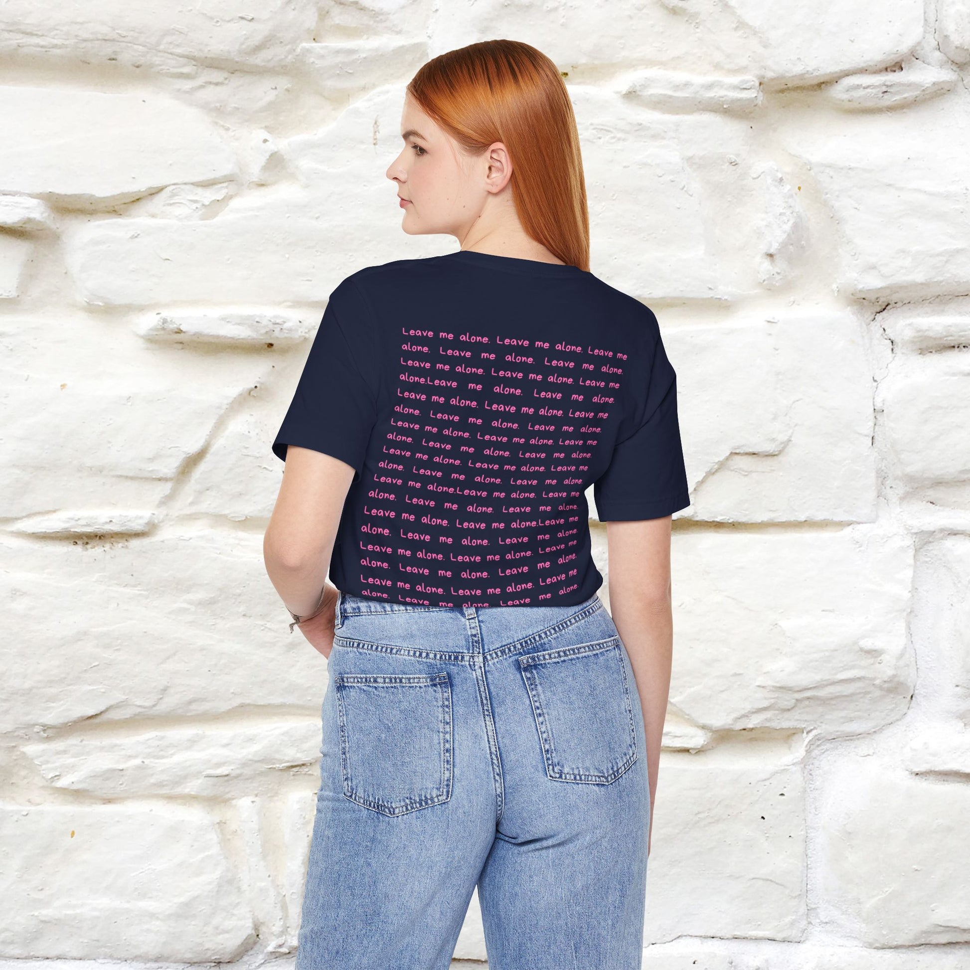 ''Leave Me Alone'' Cat T-Shirt | Nunu&Miao Studio - Nunu&Miao Studio